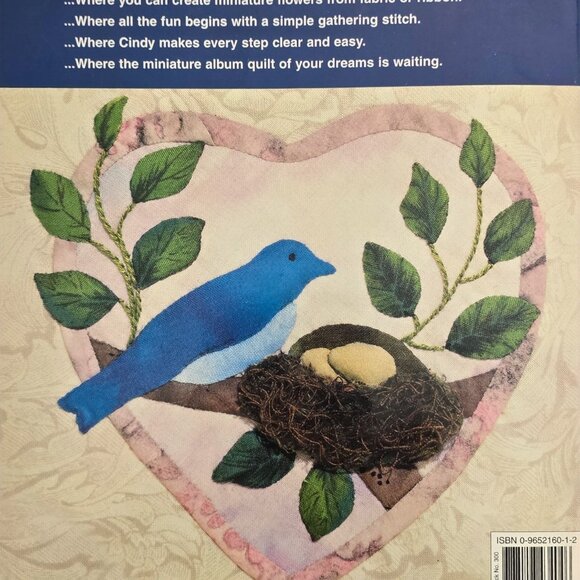 The Enchanted Garden By Cindy Float Nick Oravecz Miniature 3D Flowers From Fabri - Picture 10 of 13